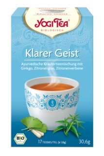 Yogi Tea Klarer Geist Tee 17x1,8g