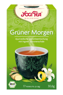 Yogi Tea Grüner Morgen Tee 17x1,8g