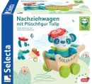 Selecta Nachziehwagen mit Plüschfigur Tulip 1St.