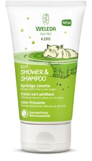 Weleda Kids 2in1 Shower & Shampoo Spritzige Limette 150ml