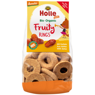 Holle Kids Fruity Rings mit Datteln 125g