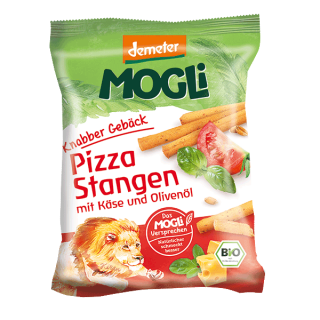 Mogli Pizza-Stangen mit Käse und Olivenöl 75g