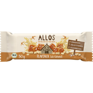 Allos Hafer Flapjack Salz-Karamell 50g