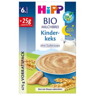 HiPP Bio Gute-Nacht-Milchbrei Kinderkeks 475g