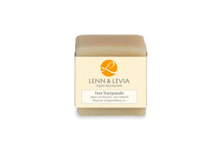 Lenn & Levia Feste Shampooseife Ingwer mit Rosmarin- und Limettenöl 100g