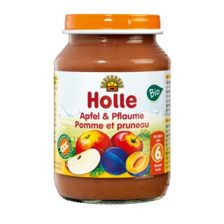 Holle Bio Apfel & Pflaume 190g