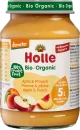 Holle Bio Apfel & Pfirsich 190g