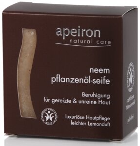 Apeiron Neem Pflanzenöl-Seife 100g