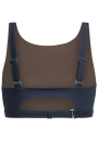 Boochen Sport-BH Meco in Midnight Blue/Mocha