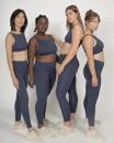 Boochen High-Waist Leggings in Midnight Blue