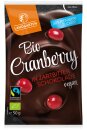 Landgarten Bio Cranberry in Zartbitter Schokolade 50g