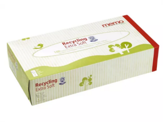 Memo Recycling Kosmetiktücher Extra Soft 2-Lagig100St.
