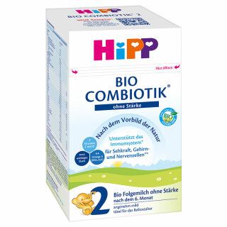 HiPP Bio Folgemilch 2 Combiotik&reg; OHNE ST&Auml;RKE 600g