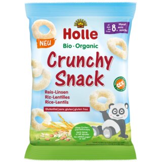 Holle Bio-Crunchy Snack Reis-Linsen 25g