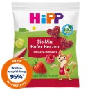 HiPP Mini Hafer-Herzen Erdbeere-Himbeere 40g
