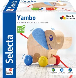 Selecta Nachziehspielzeug Elefant Yambo 1St.