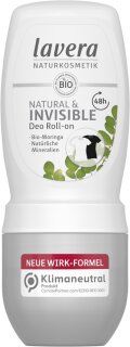 Lavera Deo Roll-on - Natural & Invisible 50ml