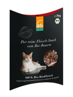 Defu Bio-Rindfleischsnack für die Katze 70g