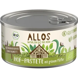 Allos Hofpastete mit grünem Pfeffer 125g