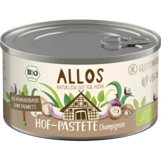 Allos Hofpastete mit Champignon 125g