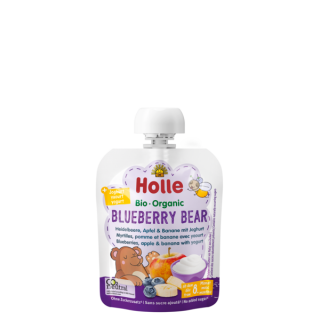 Holle Pouchy - Blueberry Bear 85g