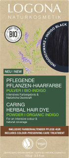Logona Pflanzen-Haarfarbe Indigoschwarz 100g