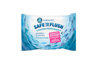 Natracare Safe to Flush feuchtes Toilettenpapier 30St