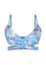 Boochen Bikinitop Arpoador Summer Floral/Skyblue