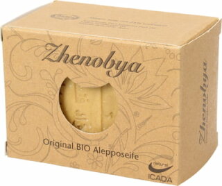 Zhenobya Bio Alepposeife 25% Lorbeeröl und 75% Olivenöl 200g