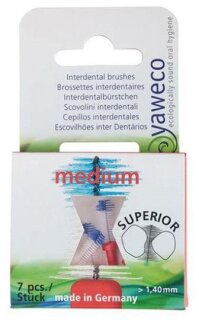 Yaweco Interdentalbürstchen medium >1,40mm 7St.