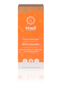 Khadi Mittelblond Pflanzenhaarfarbe 100g