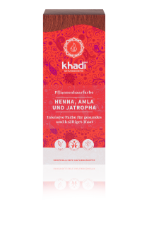 Khadi Henna, Alma & Jathropa Pflanzenhaarfarbe 100g