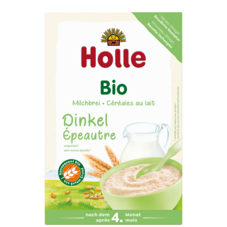 MHD 28.02.2025 - Holle Bio-Milchbabybrei Dinkel 250g