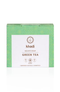 Khadi Shanti Soap Green Tea 100g