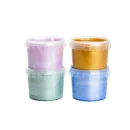 Neogrün Kristall Fingerfarben Mika 4x90g