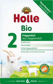Holle Bio-Folgemilch 2 auf Ziegenmilchbasis 400g - MHD 28. 05. 24