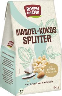 Rosengarten Mandel-Kokos Splitter 90g