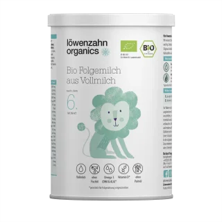 Löwenzahn Organics Folgemilch 6+ aus Vollmilch 400g