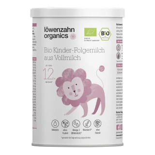 Löwenzahn Organics Folgemilch 12+ Vollmilch 400g