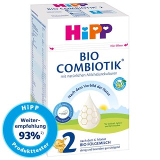 MHD 01. November 2024 HiPP Bio Folgemilch 2 Combiotik® 600g