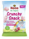 Holle Bio-Crunchy Snack Hafer-Himbeere 30g