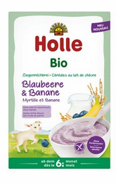 MHD 28.02.25 - Holle Bio Ziegenmilchbrei Blaubeere & Banane 200g