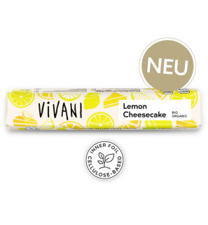 Vivani Lemon Cheesecake Riegel 40g