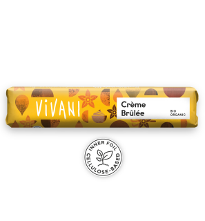 Vivani Crème Brûlée Riegel 40g