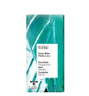 Vivani Feine Bitter Pfefferminz 100g