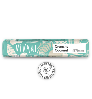 Vivani Crunchy Coconut Riegel 35g