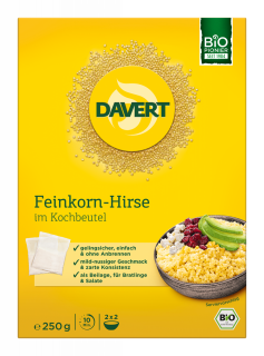 Davert Feinkorn-Hirse im Kochbeutel 250g