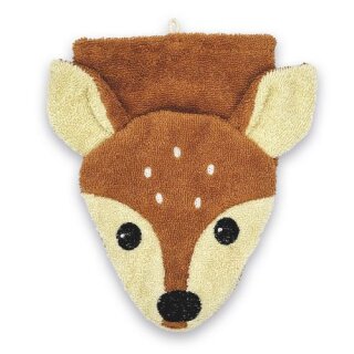 Fürnis Waschhandschuh Reh Ronja 1St. L