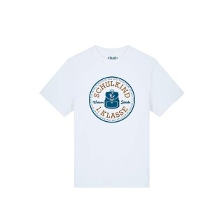 Kikadu Kurzarmshirt Schulkind petrol 1St.